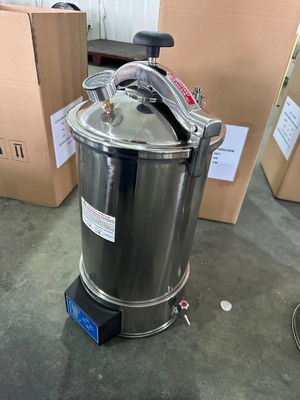 LED Display Portable Autoclave Machine Stainless Steel Portable Steam Sterilizer