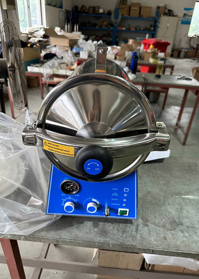16L Knob Panel Full Stainless Steel Structure Benchtop Autoclave Sterilizer