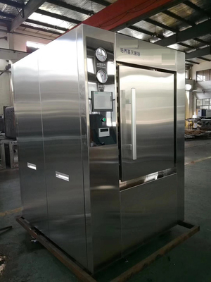 600L Front Loading Vacuum Drying High Temperature Sterilizer Rectangular Autoclave 