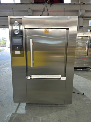 800L Microbiology Culture Square Chamber Horizontal Steam Autoclave