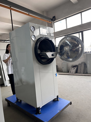 300L Large Capacity Cylindrical Autoclave for Pharmaceutical Waste Pulse Vacuum Sterilizer