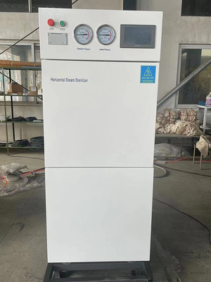Otomatik Yatay Buhar Sterilizatör Otoklav 150L Elektrikli Kapılı