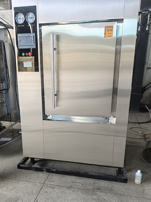 600L Pass-Through Double Door Horizontal Steam Sterilizer with Siemens PLC Control