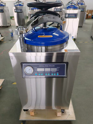 STV-H35 Top Loading  Hand Wheel Quick Open Door Vertical Autoclave With Drying Time Setting 