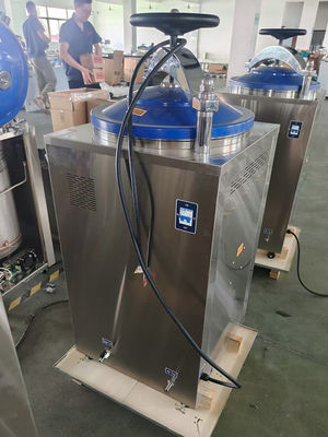 Medical and Laboratory Vertical Steam Sterilizer with Intelligent Control and Drying System 