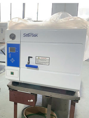 Compact Steam Sterilizer Without Printer Front-Loading Bench Autoclave 