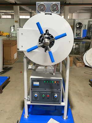 Carbon steel front loading horizontal steam sterilizer for medical device sterilization