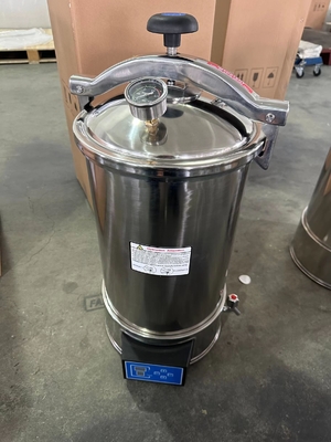 LED Display Portable Autoclave Machine Stainless Steel Portable Steam Sterilizer