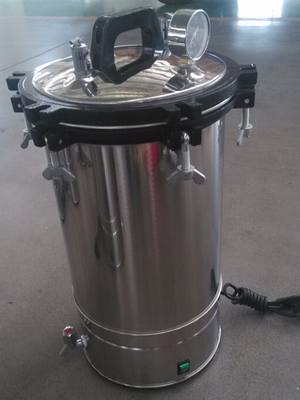Manually Control Portable Autoclave Machine Electric Heating Type Portable Dental Sterilizer
