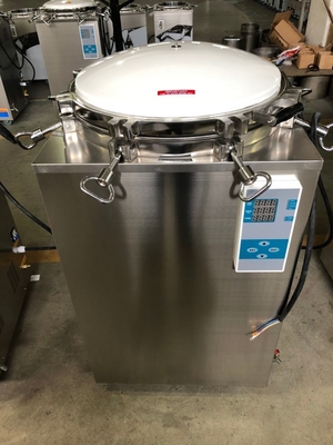 50L Hospital Use Surgical Instruments High Temperature Vertical Autoclave