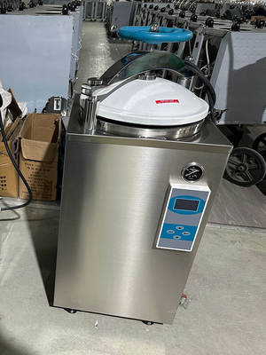 75L タッチ式キー安全保護ステンレス鋼垂直オートクレーブ