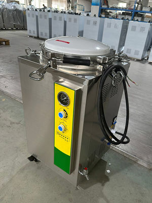 150L Display Without Drying Small Clinic Vertical Autoclave Steam Sterilizer