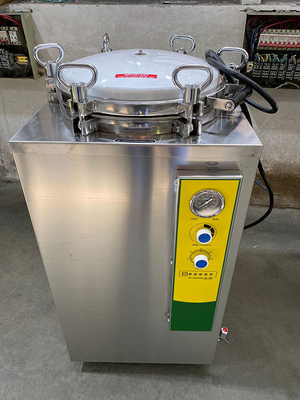 科学研究用 小型 75L 縦型蒸気滅菌器 オートクレーブ