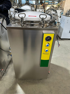 科学研究用 小型 75L 縦型蒸気滅菌器 オートクレーブ