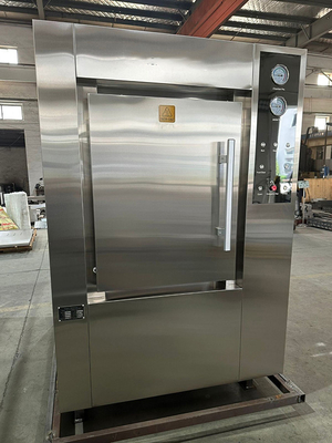 360L Optional Double Door Hospital Use Square Chamber Horizontal Steam Sterilizer 