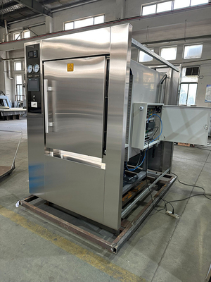 360L Optional Double Door Hospital Use Square Chamber Horizontal Steam Sterilizer 