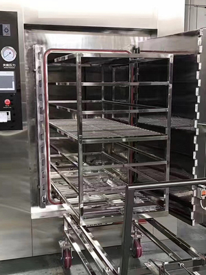 1200L Large ScareMedical Instruments Rectangular Chamber Horizontal Autoclave 