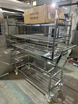 1500L High Capacity Automatic Control Safety Protection Horizontal Steam Autoclave 