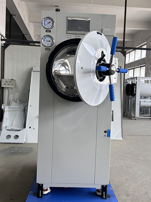 200L Round Chamber Autoclave with Optional Double Door for Hospital Pulse Steam Sterilizer