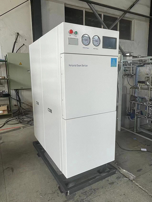 Autoclave cilíndrico horizontal de pantalla táctil de 200L con puerta automática