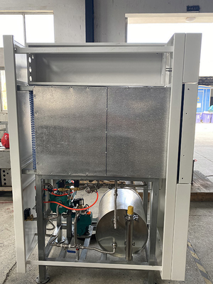100L Horisontal Front Loading Autoclave Silinder listrik membuka pintu