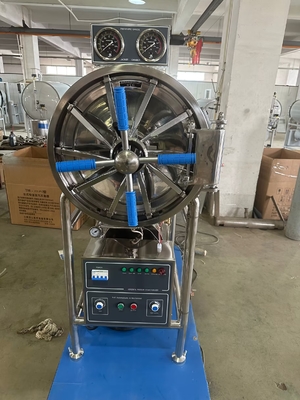 200L Easy Operation Fully Automatic Horizontal Autoclave Safety Interlock Design