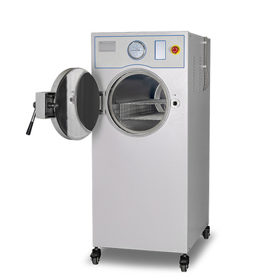 60L Horizontal Vacuum Drying Autoclave Front Loading Autoclave With Build In Printer