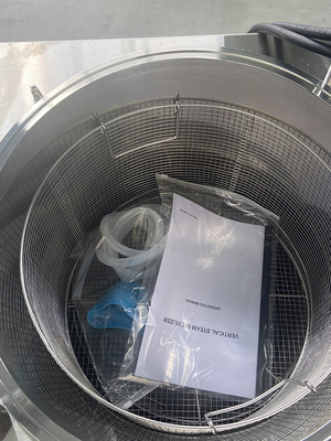 Autoclave de vapor vertical de acero inoxidable duradero de 35L con apertura rápida