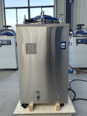 150L Vertical Autoclave Machine Hospital And Lab Bolt Locking Steam Autoclave Sterilizer