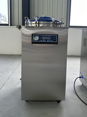 150L Vertical Autoclave Machine Hospital And Lab Bolt Locking Steam Autoclave Sterilizer