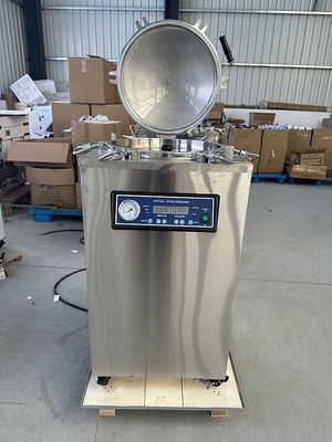 75L LED display Vertical Top Loading Autoclave Manual