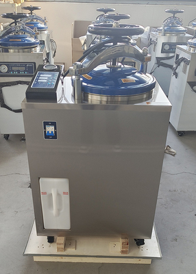 LED Display Vertical Autoclave Machine Stainless Steel 304 Lab Autoclave Machine