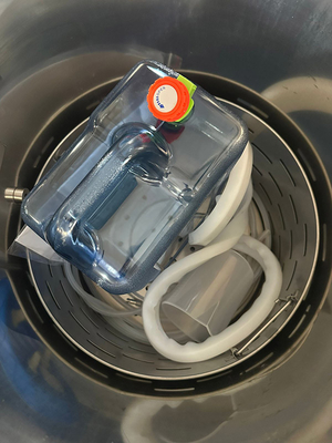 Automated Vertical Autoclave Machine Build In Printers Vertical 100 Litres Pressure Steam Autoclave