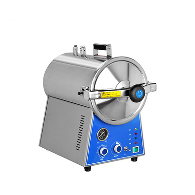 16L N Type Autoclave Dental Fast Sterilization Full Stainless Steel Cylindrical Chamber
