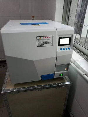 12L Class B Dental Autoclave Built In Water LCD Display Stainless Steel Chamber