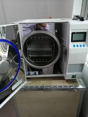 24L B Class Pre Vacuum Cycle Autoclave Built In Printer Triple Pulsating