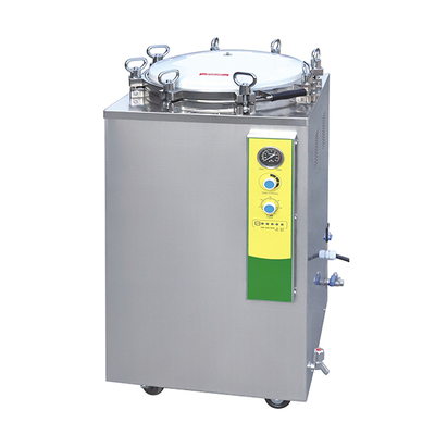 Bolt Door Autoclave Sterilizers Vertical Knob Control Safety Operation