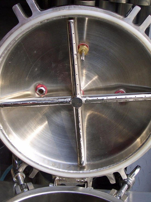 100L Laboratory Steam Sterilizer Vertical Counter Pressure Autoclave