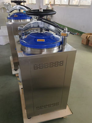 STV-C Series 35L–100L Vertical Pressure Steam Sterilizer with Internal Circulation