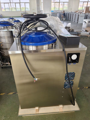 Microcomputer-Controlled Vertical Autoclave Machine with 0.22Mpa Working Pressure and Automatic Protection System