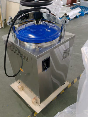 STV-H35 Top Loading  Hand Wheel Quick Open Door Vertical Autoclave With Drying Time Setting 