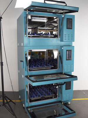  Three-tier Stackable Uniform Light Stackable Illuminated Incubator Shaker 