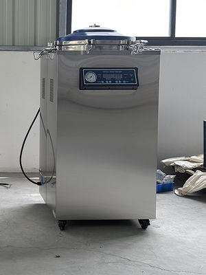 صفحه نمایش LED 75L دستی اتوکلاو بارگذاری عمودی