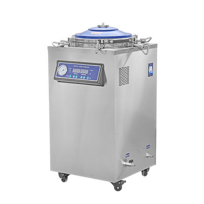 Autoclave vertical de acero inoxidable con sistema de calefacción