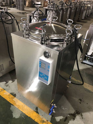 35L dọc Steam Sterilizer Autoclave Bolt Door Rustproof Với thép không gỉ 304