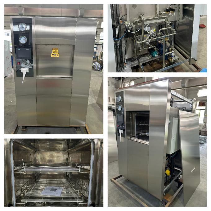 250L Front Loading Square Chamber Horizontal Autoclave for Reliable ...