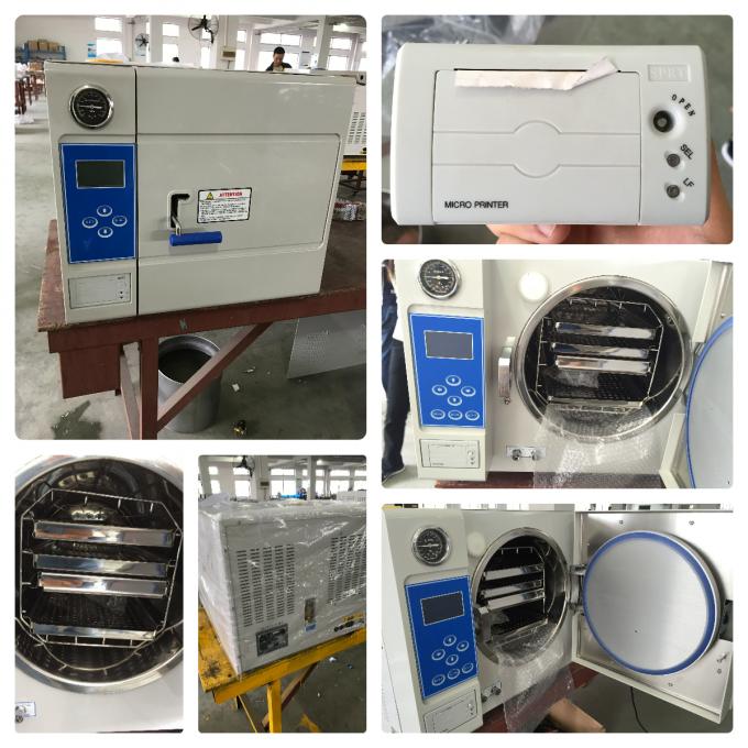 LCD Screen Table Top Autoclave Sterilizer Touch Button Control Bench ...